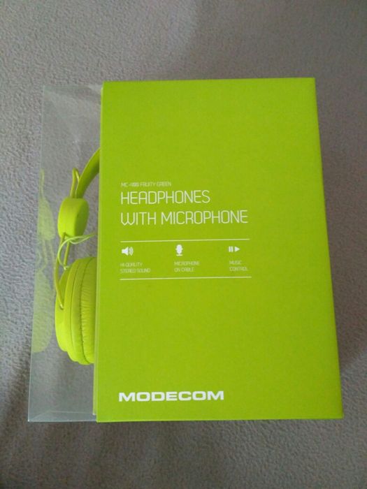 Słuchawki Modecom MC-400 Fruity Green