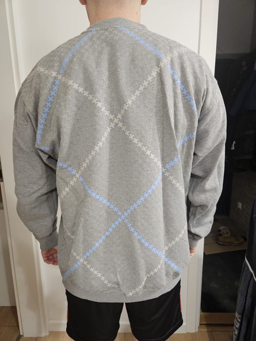 Bluza męska  DC szara rozmiar L skate oversize