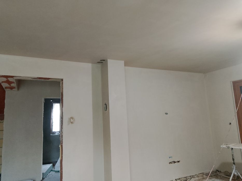 Tynki maszynowe gipsowe cementowe