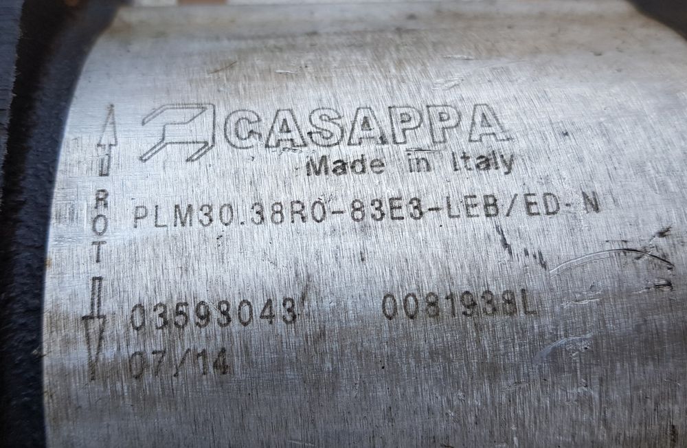 Pompa hydrauliczna Casappa P​L​M 3​0-3​8-R​0-8​3-E​3-LEB/ED-N NOWE