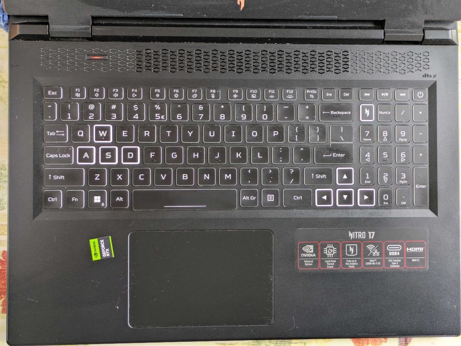 Acer Nitro 17 QHD 165Hz Ryzen 7 7840HS | RTX 4060 | 32GB RAM | 3TB SSD