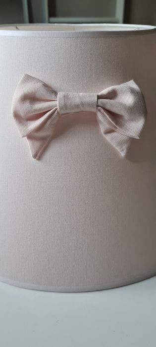 Klosz abażur blado różowy 21-41 cm