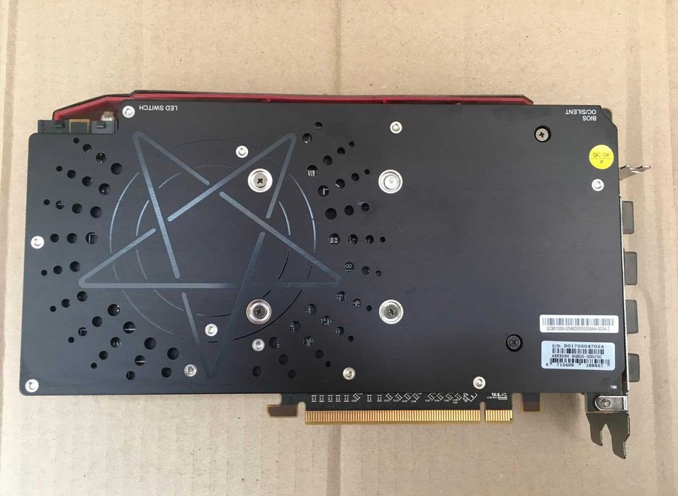 PowerColor Radeon RX 580 Red Devil 8 Гб. Пам'ять самсунг.
