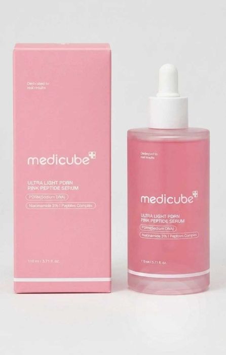 Сироватка Medicube Ultra Light PDRN Pink Peptide Serum 30 мл з пептидами та ніацинамідом, оригінал