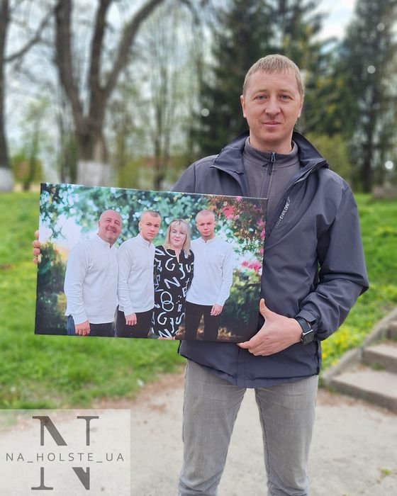 Подарунок з фото на полотні/друк картини