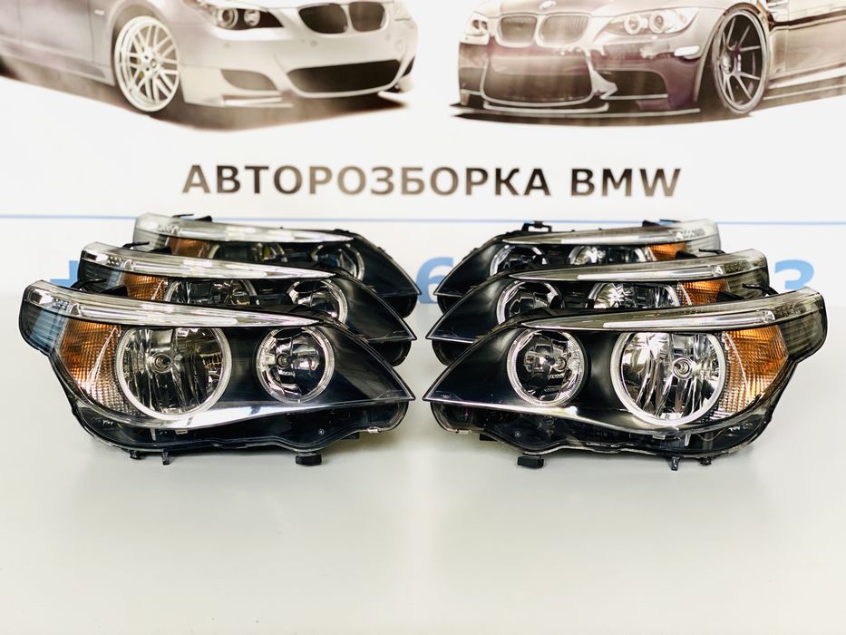 Фари BMW E60 E61 Галоген Дорестайл Передні Фари Фара Права Ліва Е60
