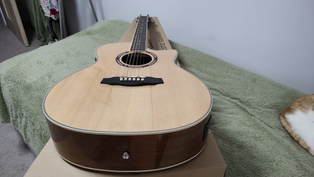 NOWA J&D AT-120SCE NL gitara elektroakustyczna Przepiękna Komfortowa !