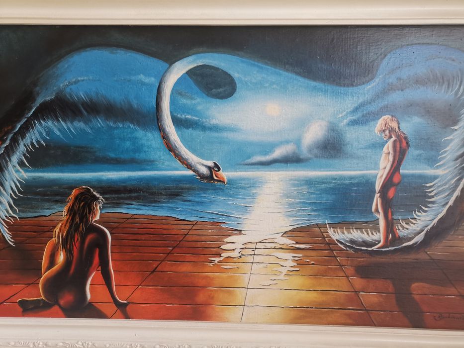 Obraz olej reprodukcja wings of love