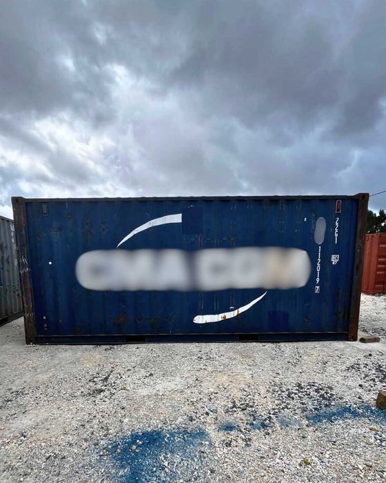 Contentor Marítimo 6 metros (20 pés)