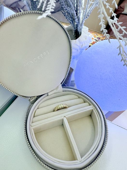 Нова срібна каблучка Zarina, колекція Natkina 16.5