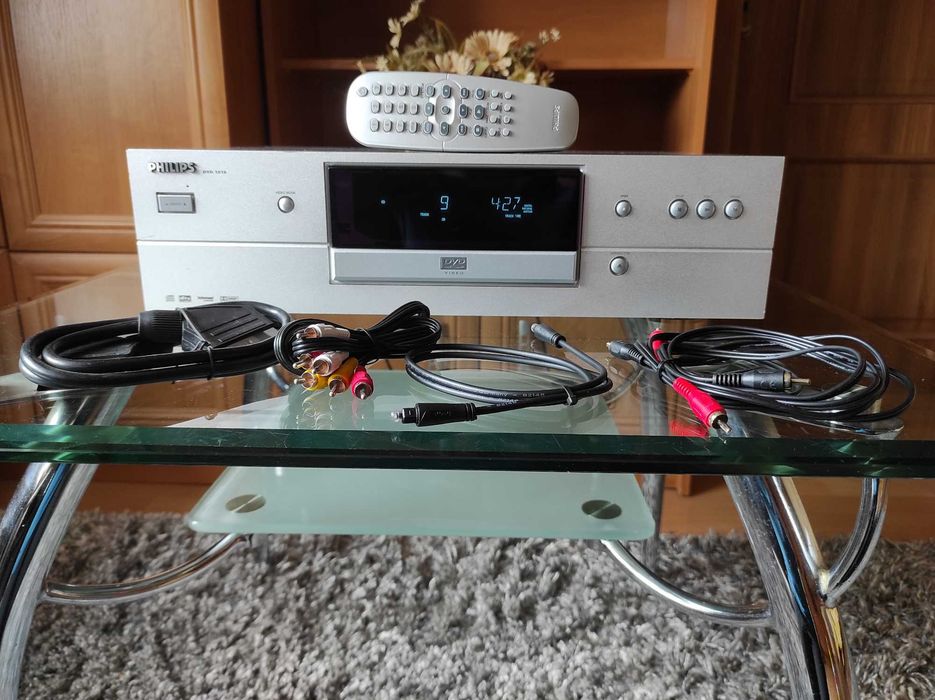 Odtwarzacz DVD PHILIPS DVD 1010 oraz pilot
