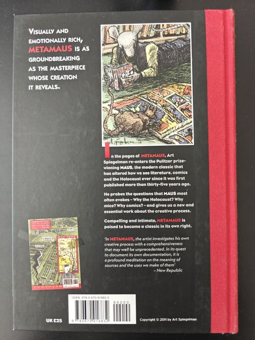 Livro MetaMaus a look inside Maus