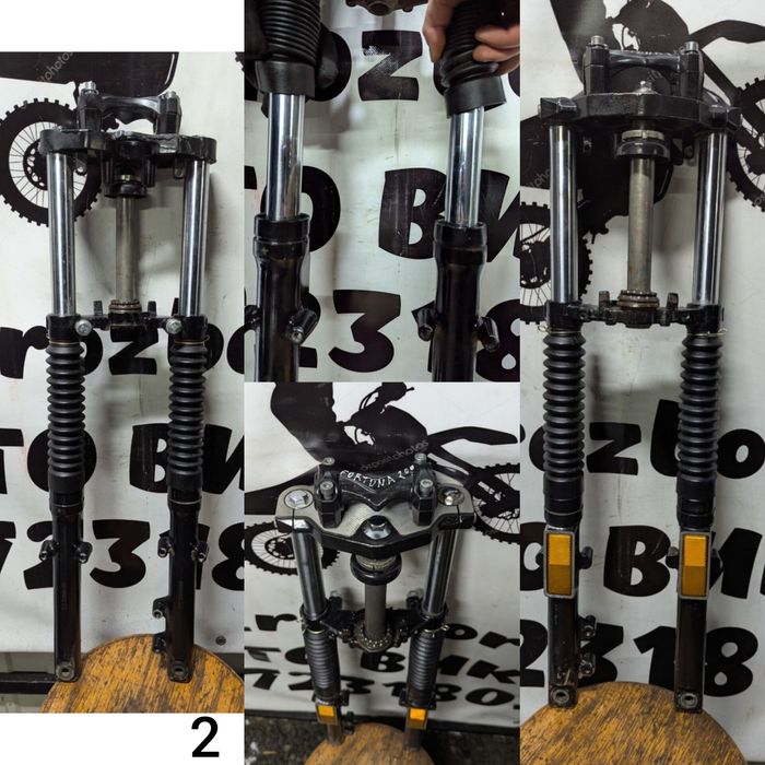 Вилка в зборі до мотоцикла Spark R27(28),Musstang MT150/200, або інші!