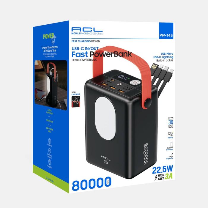 ЯКIСТНI Павербанки Linkage 30000mah  1499 грн швидка зар-ка лiхтар сп