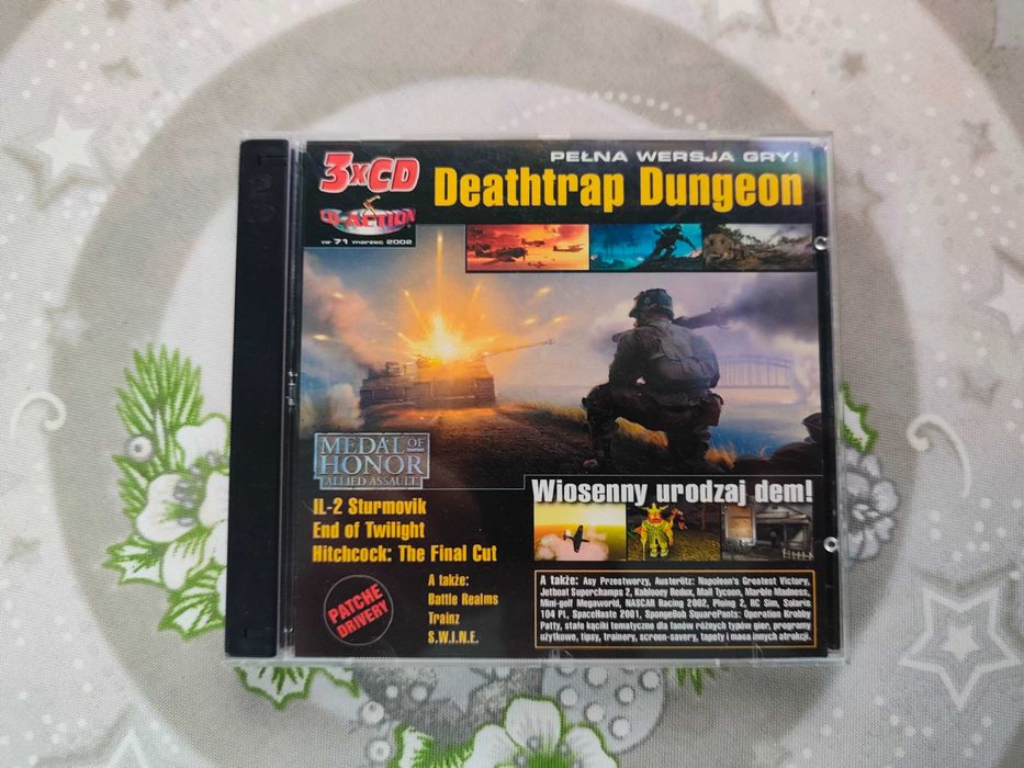 CD-Action Wydanie 71 Marzec 2002 Deathtrap Dungeon