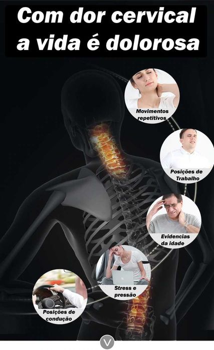 Almofada de massagem TOP alivio dor tensão muscular massageador spa