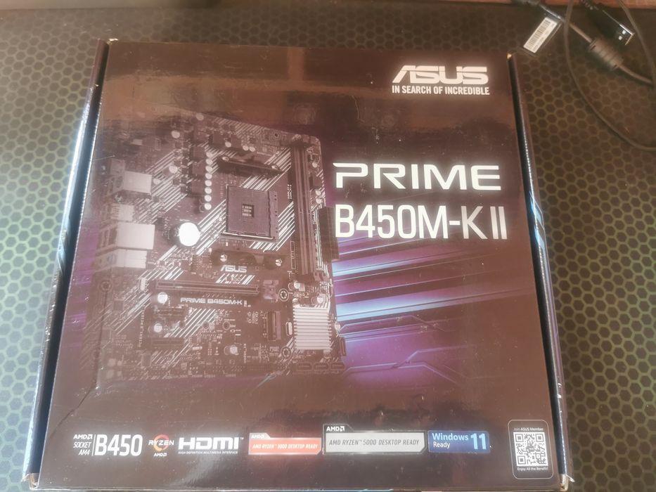 Продається материнська плата Asus Prime B450M-K II