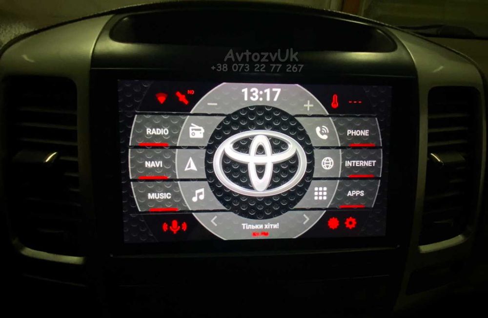 Магнітола PRADO 120 Toyota Lexus GX470 Лексус Прадо CarPlay Андроїд 16