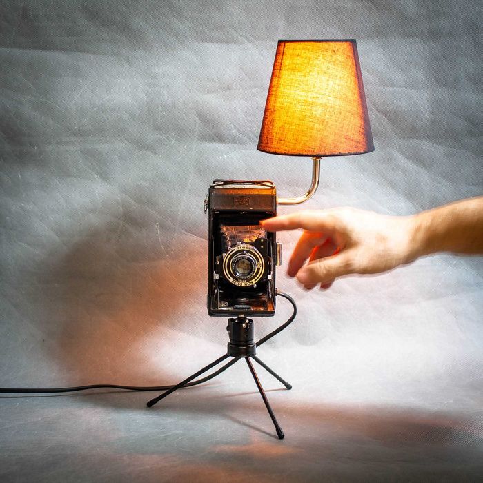 Zeiss Ikon 515/2 Nettar  з регулюванням яскравості - та абажуром.