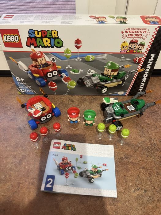 Klocki LEGO z serii Super Mario