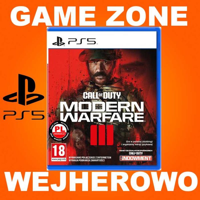 Call of Duty Modern Warfare 3 PS5 = PŁYTA PL = sklep Wejherowo