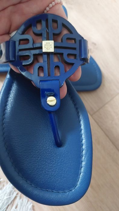 Granatowe klapki,japonki Hōgl r 39