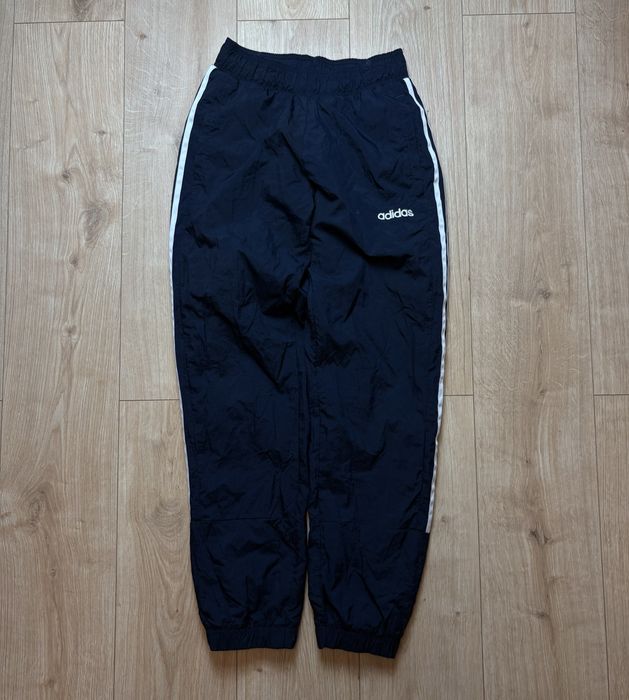 Adidas Nylon Baggy Szerokie Męskie S Spodnie Pants Casual