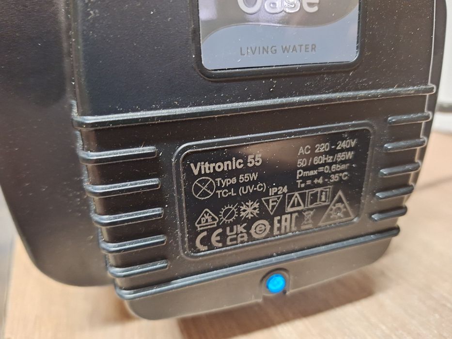 lampa uv sterylizator oase vitronic 55w do oczka akwarium stawu