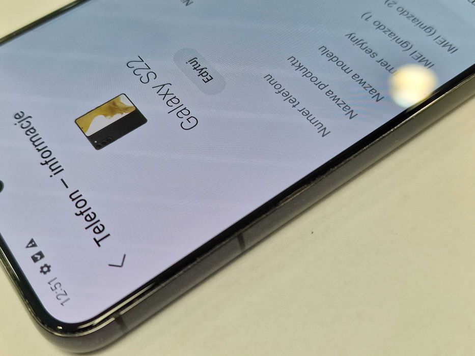 Samsung Galaxy S22 Dual SIM/ 8GB/ 128GB/ Grade C+/ Phantom Black