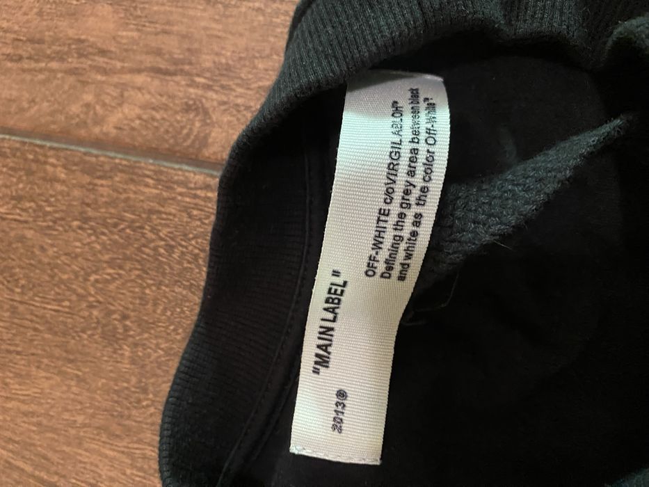 Футбалка VIRGIL Off White и дизайном фрагментов