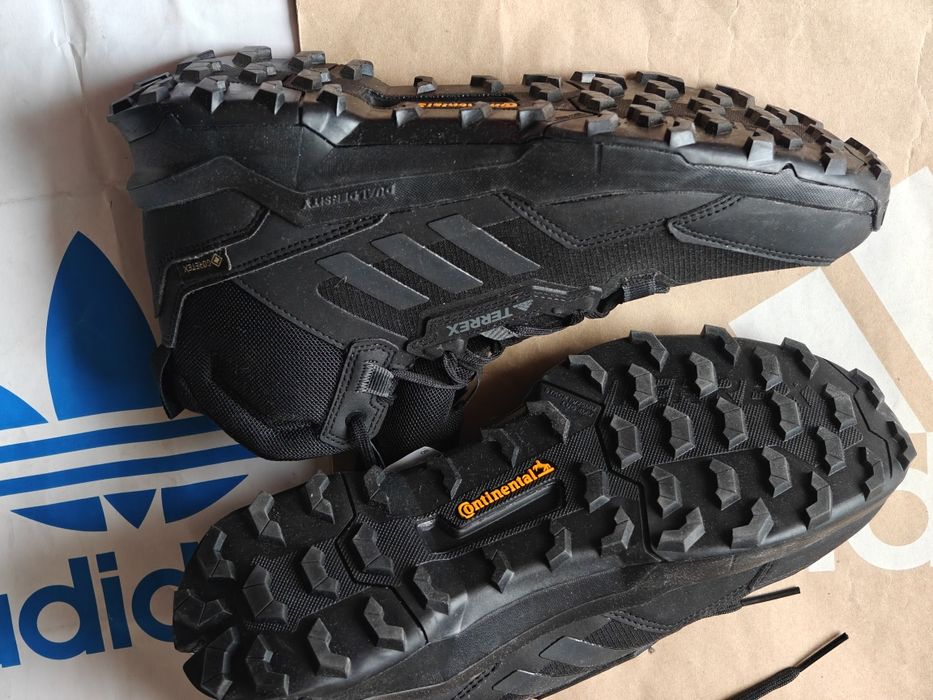 Nowe buty Adidas Terrex AX4 GTX goretex membrana 42 męskie czarne mid