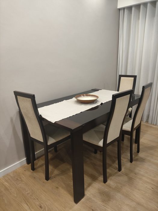 Conjunto de móveis de sala (inclui sofá), com vidro preto