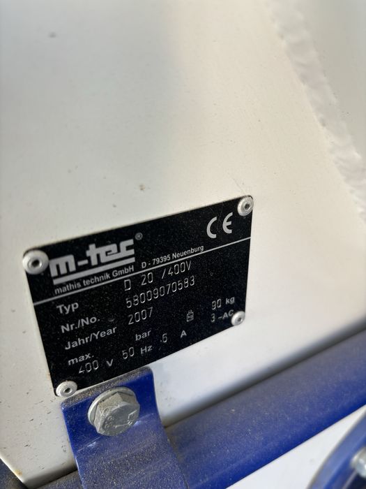 Mieszarka mieszalnik przeplywowa M-tec d20