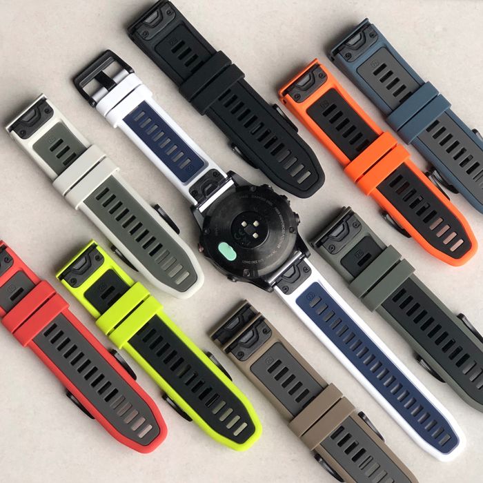 Силіконовий ремінець на годинник Garmin QuickFit 22 26 браслет ремешок