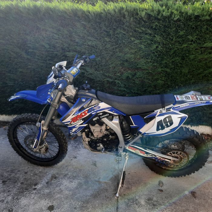 LER DESCRIÇÃO Com vídeo Wr 450 f 2009 Start+Kick MATRICULADA