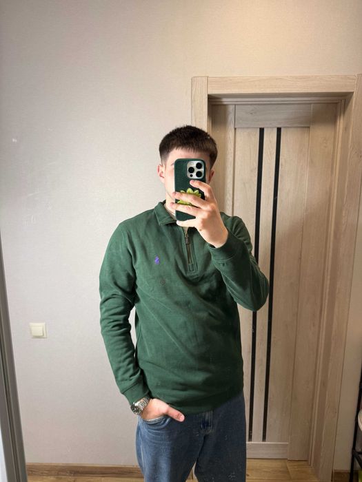 Кофта Polo Ralph Lauren 1/3 zip (напівзамок) / Світер Ральф Поло
