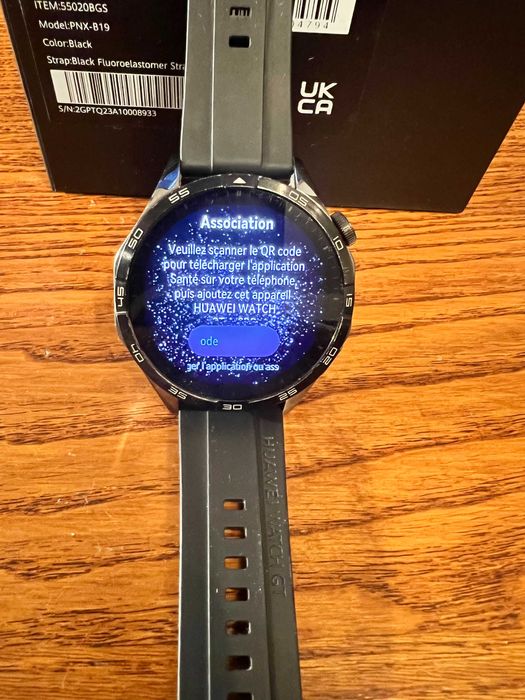 Huawei watch gt 4 czarny