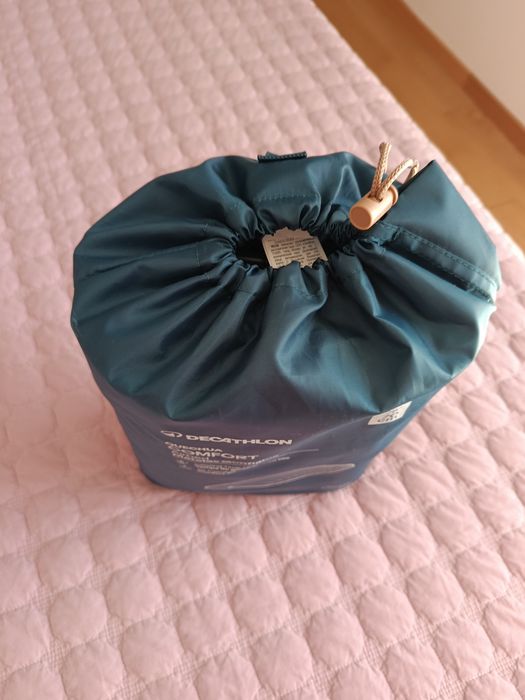 Saco com colchão insuflável