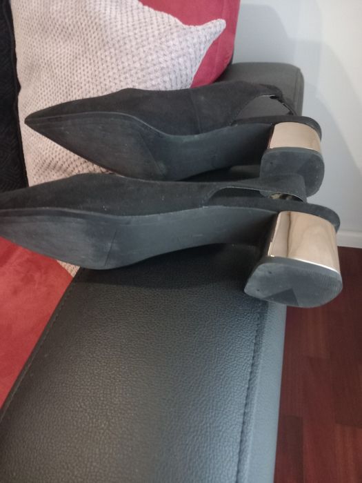 Sapatos Pretos Seaside e Bershka Tam 39, 40 Lindíssimos