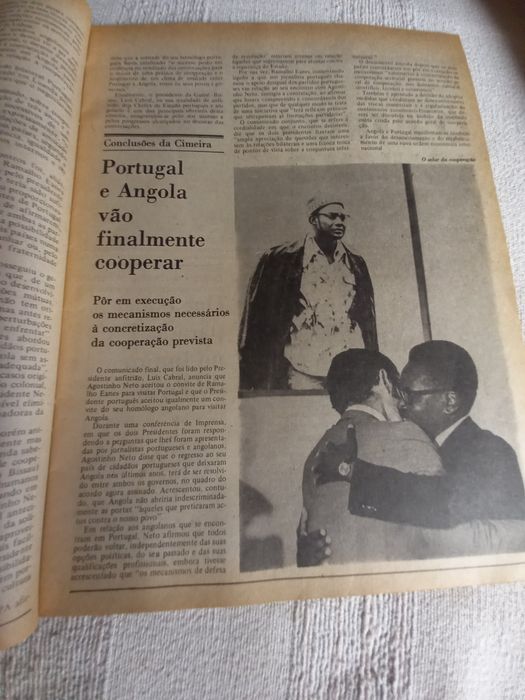Número da antiga revista Opção