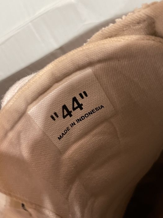 off white vulcanized sole legit