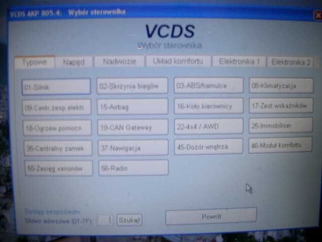 VAG-COM zestaw programów do diagnostyki aut grupy VAG!