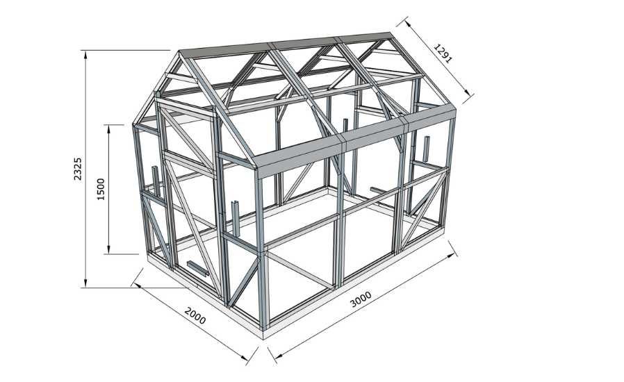 Szklarnia Domek Smart 2x3 2x5 2x7 m Poliwęglan Profile Stalowe Ocynk