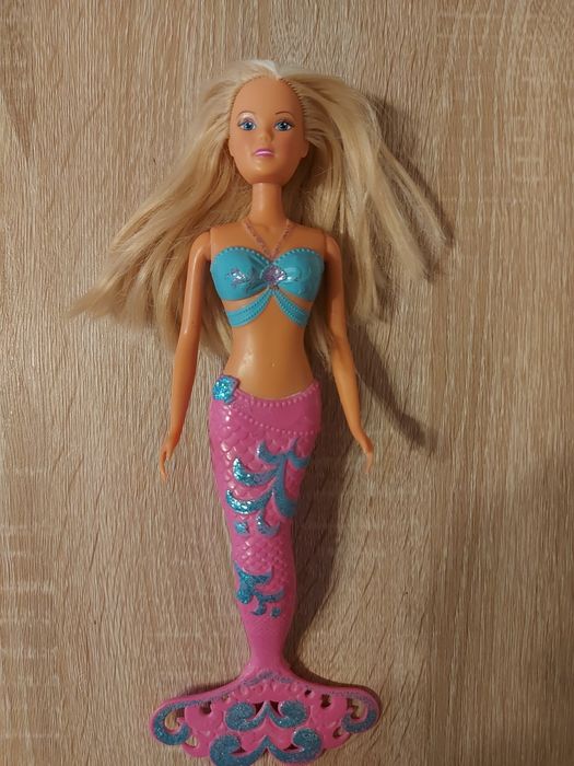 Lalka typu Barbie syrenka