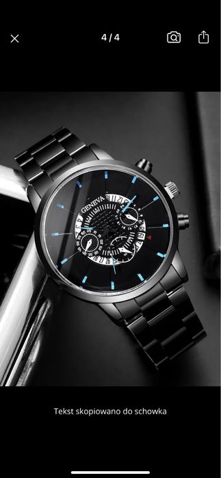 Zegarek kwarcowy GENEVA