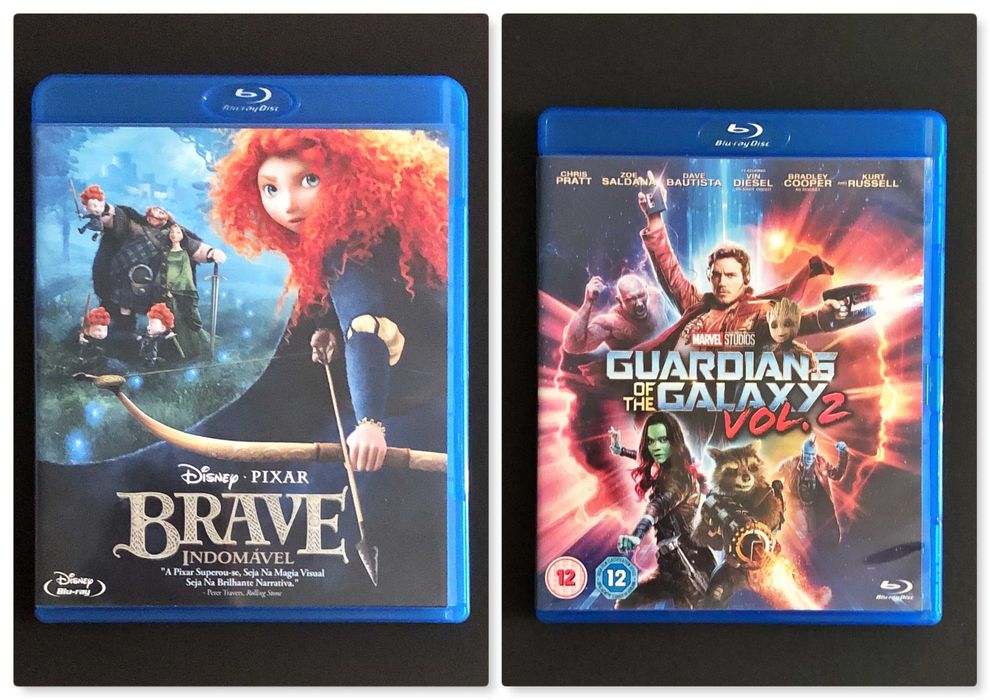 FILME BLU-RAY [16€ cada] Brave Galaxia Walt Disney Pixar Marvel