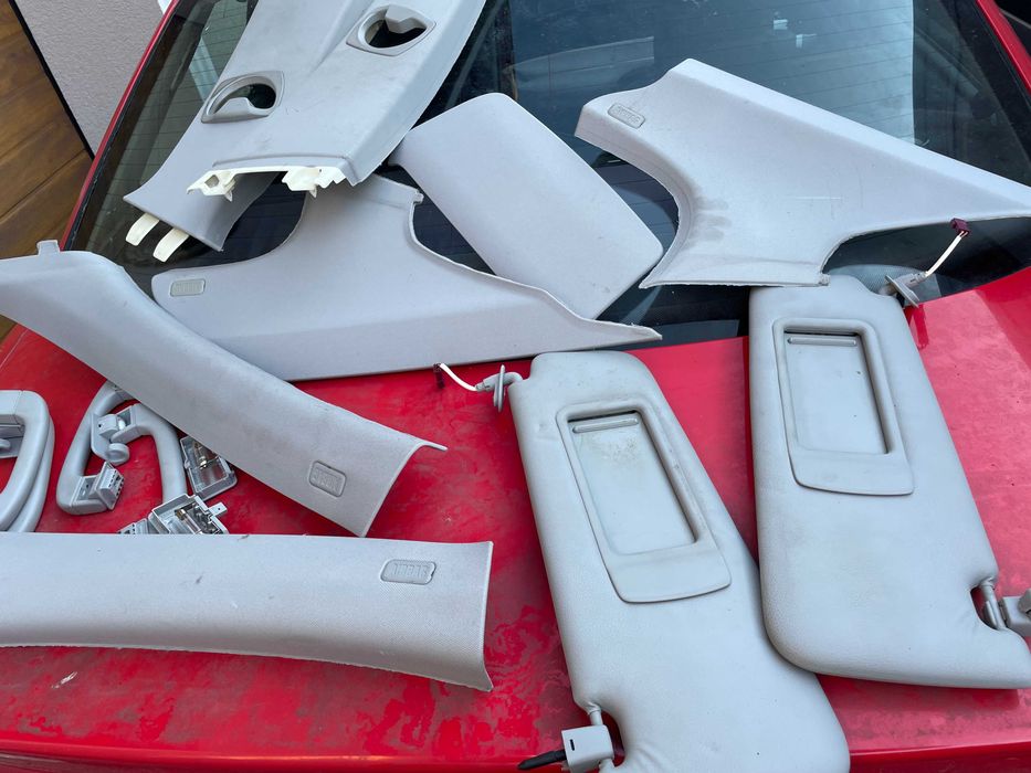 Bmw 3 e90 podsufitka słupki A B C daszki komplet bez szyberdachu
