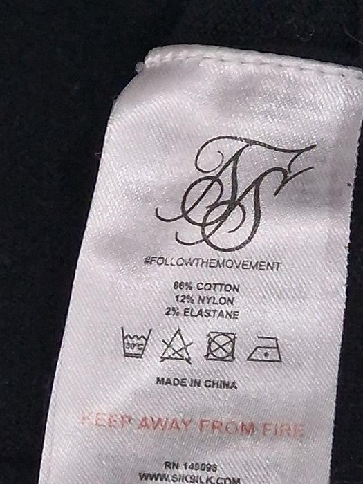 Bluza czarna"SikSilk".