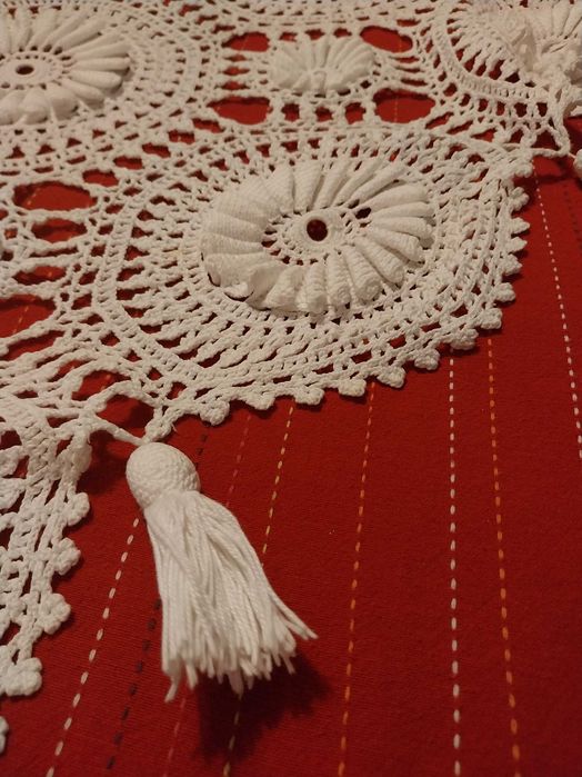 Colcha Cama de Casal Crochet - Feita à mão