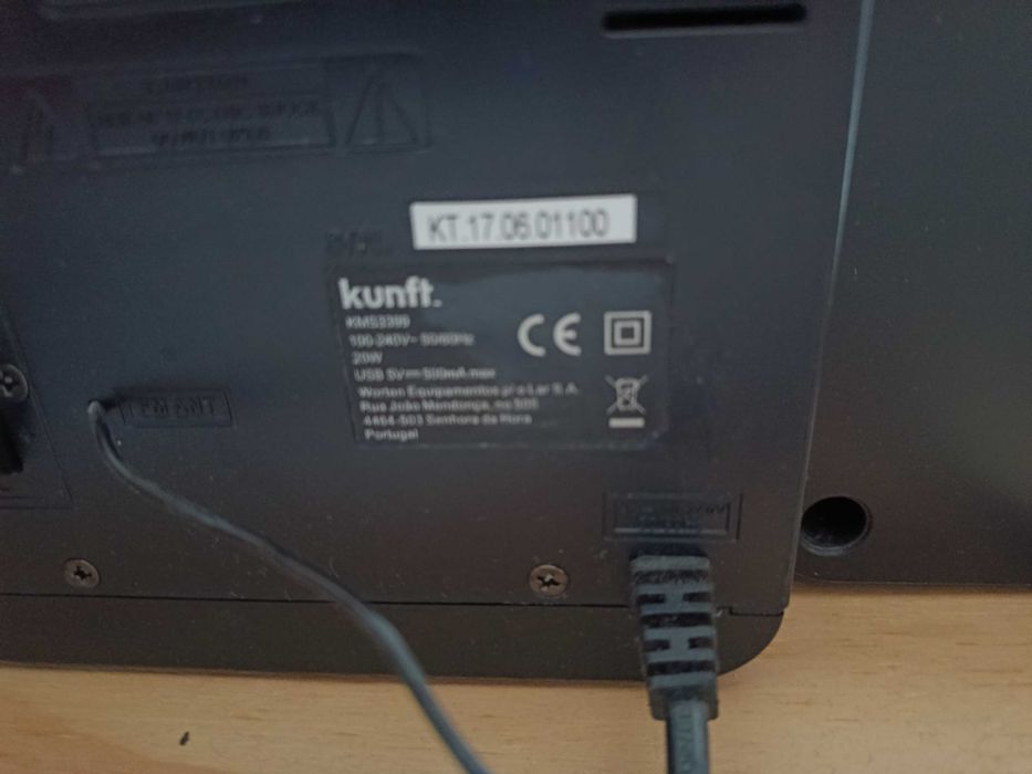 Sistema de som micro Kunft KMS3399